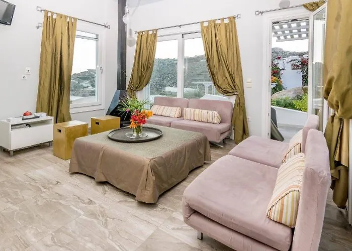 Hotell Super Rockies Super Paradise Beach (Mykonos)